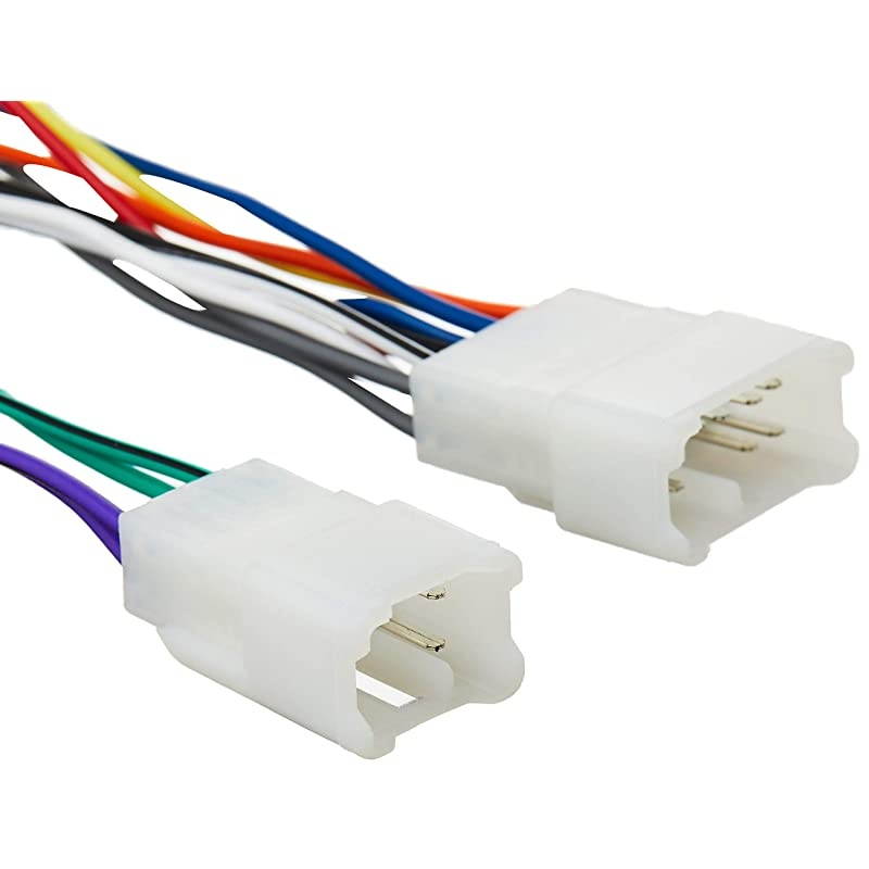 TA02B Wire Harness to Connect An Aftermarket Stereo Receiver for Select 1984Up Toyota Vehicles