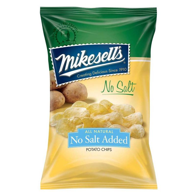 Mikesell's No Salt Potato Chips - 10oz