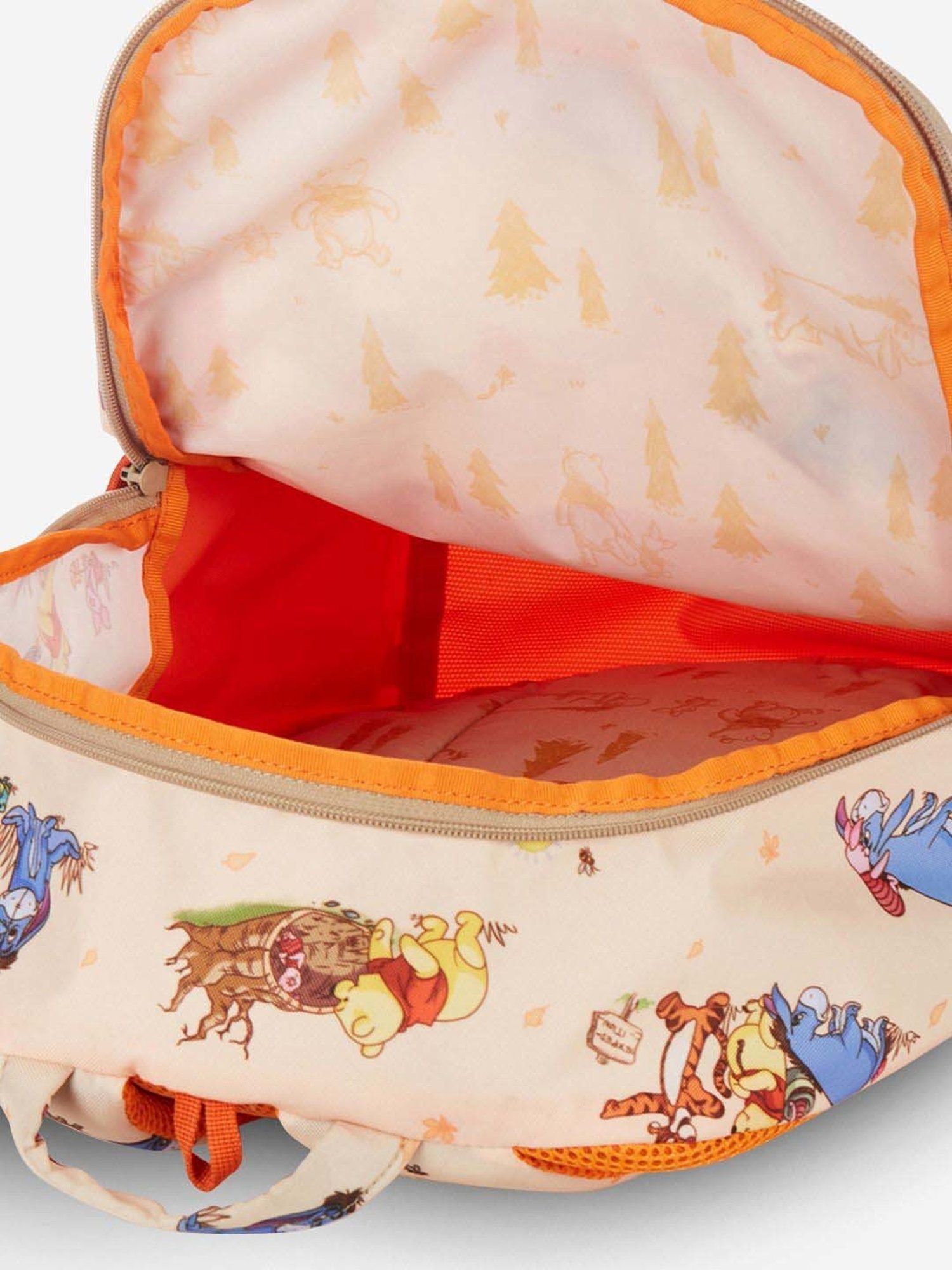 Wiki Wiki Champ_4 24 Ltrs Cream & Orange Medium Backpack