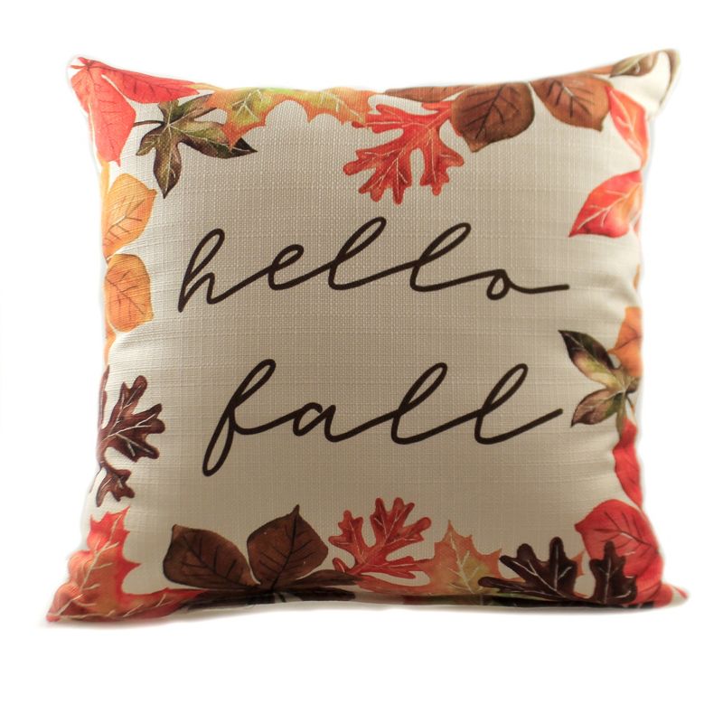 Christmas 14.0" Cardinal On Branch Pillow Berries Red Bird Home Decor  -  Decorative Pillow