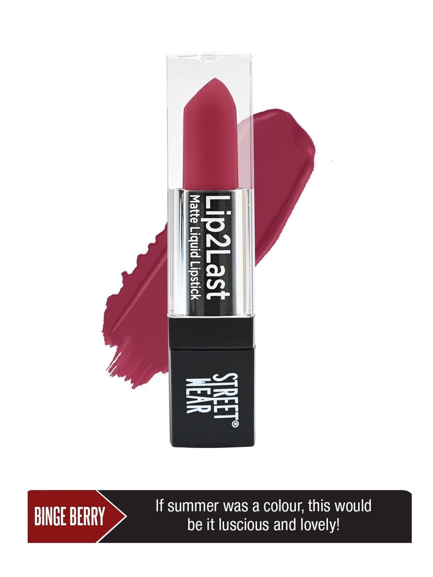 Street Wear Lip2Last Matte Binge Berry - 5 ml
