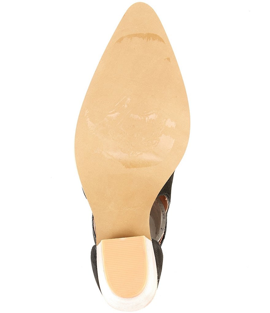 Free People Wilder Leather Side Cutout Booties