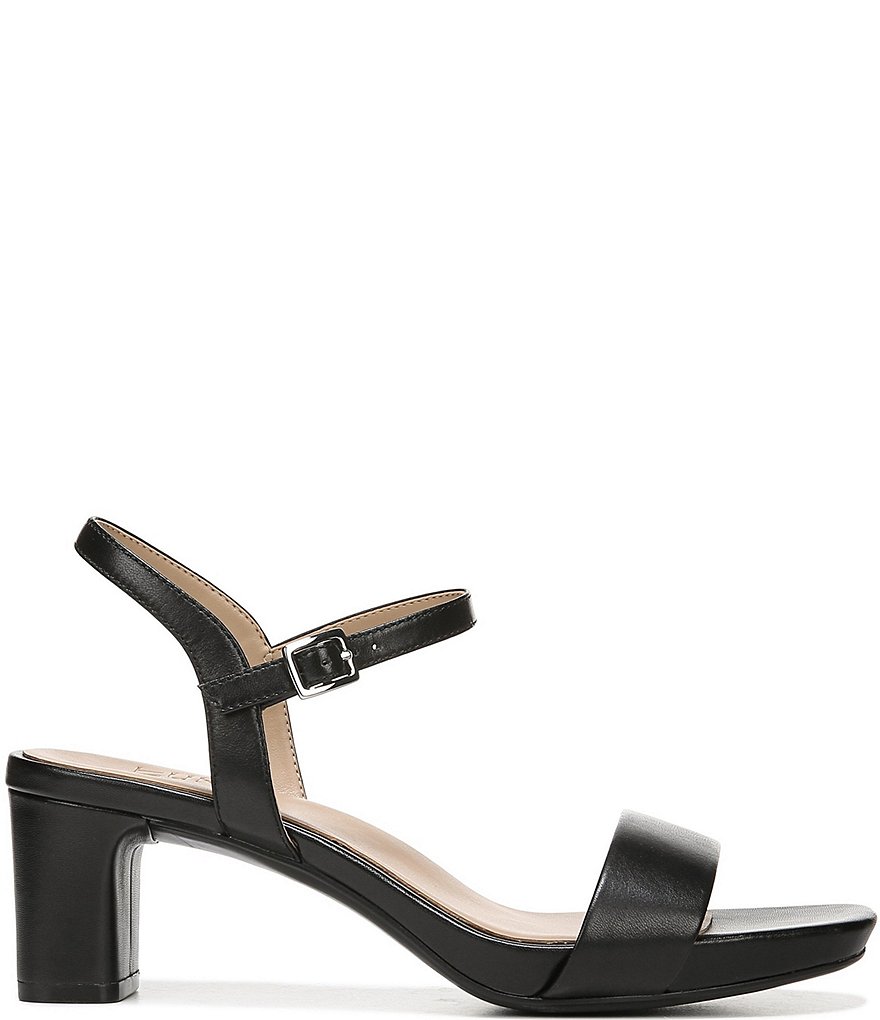 Naturalizer Ivy Leather Block Heel Dress Sandals