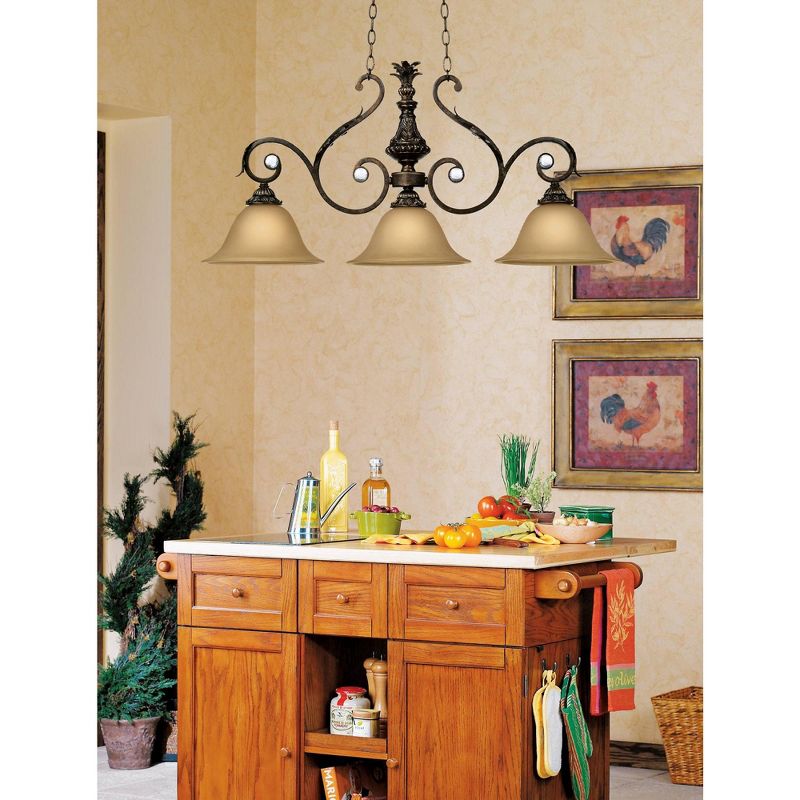 Kathy Ireland Ramas de Luces 40" Wide Bronze Chandelier