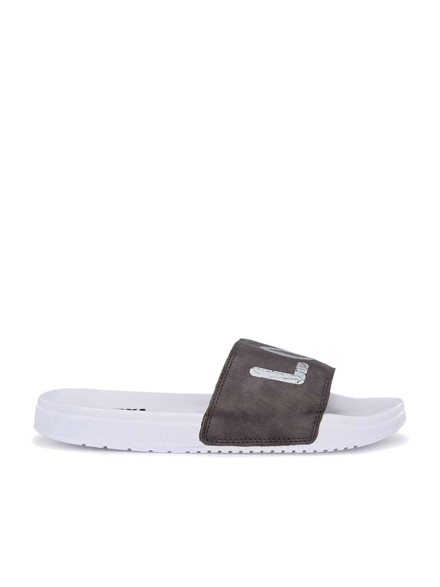 Yuuki Men's SALVADOR II Brown Slides