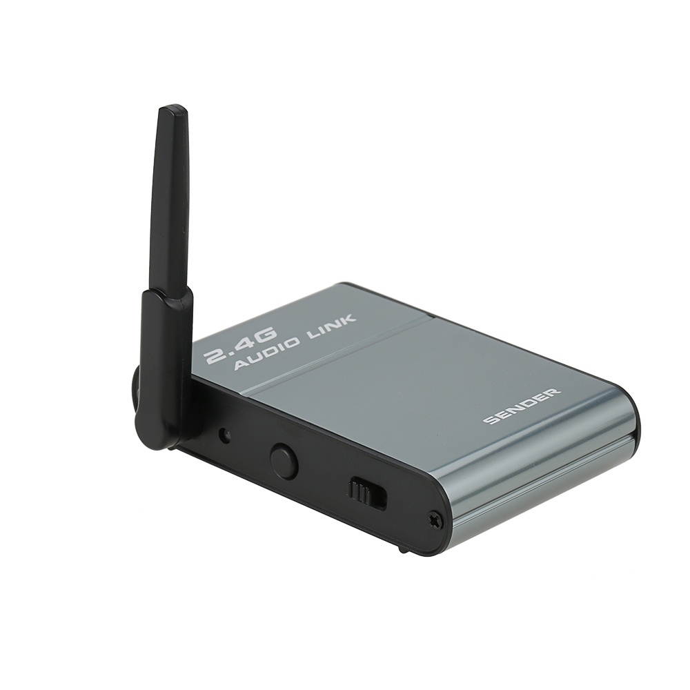 2.4G Digital Wireless Audio Transmitter Sender & Receiver Adapter Speaker for HiFi Home Audio Stereo Music Streaming Sound Systems