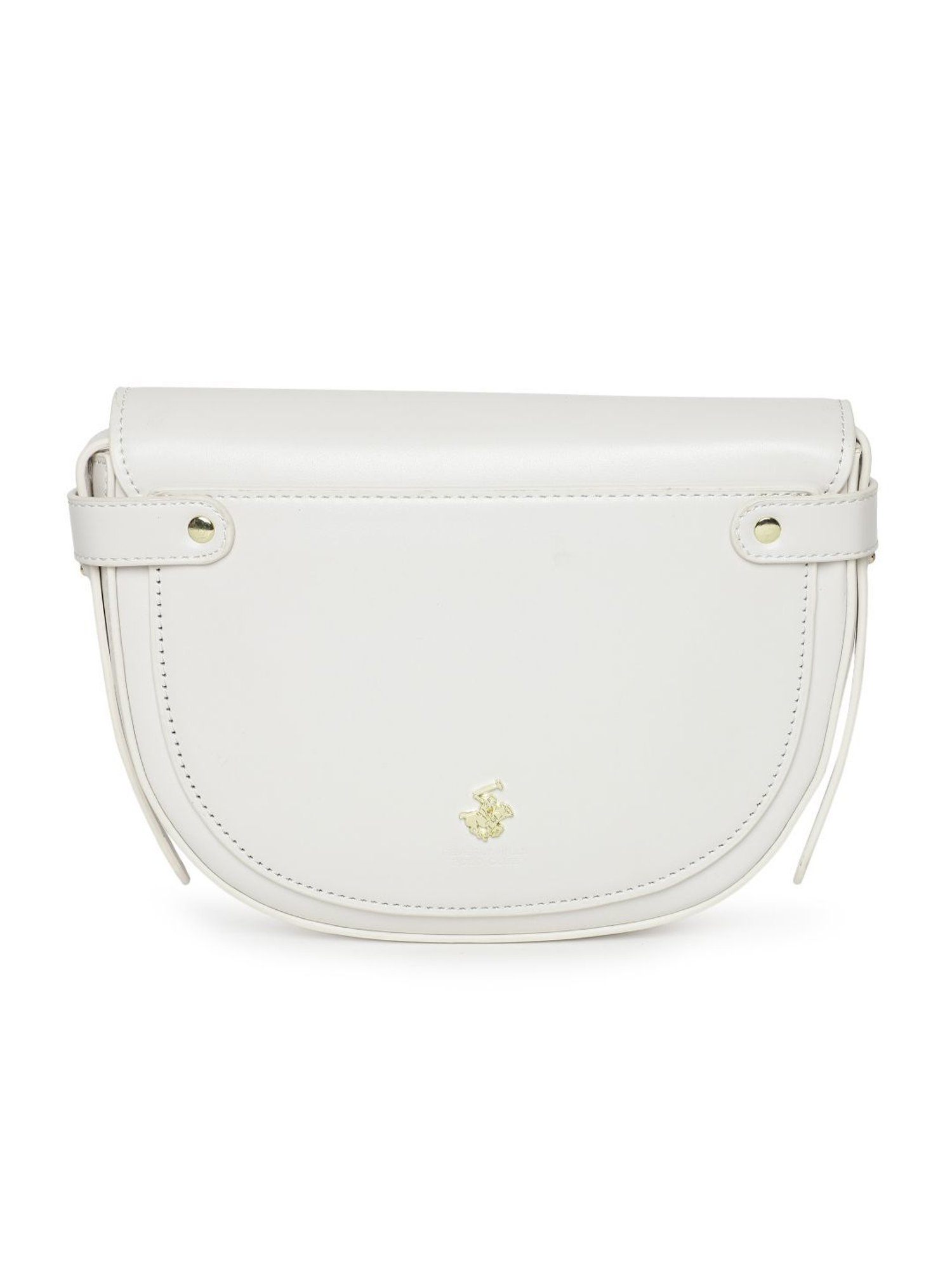 Beverly Hills Polo Club White Medium Cross Body Bag