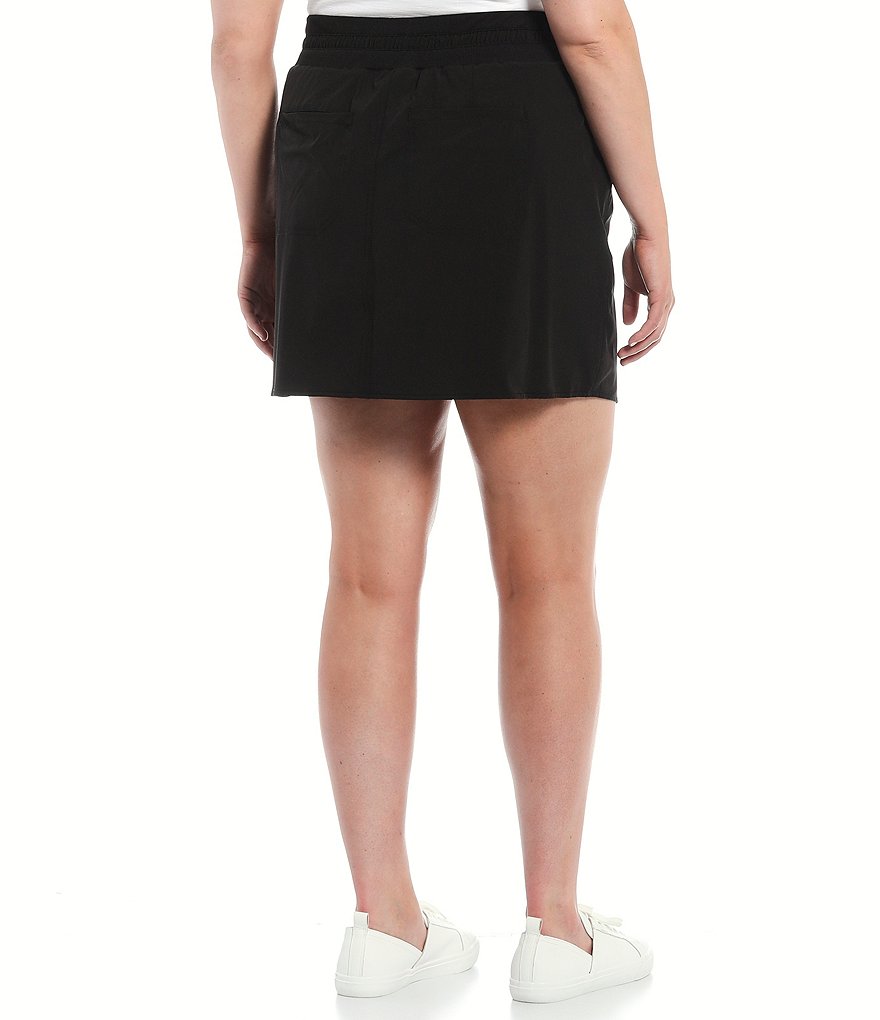 Lauren Ralph Lauren Plus Size Southwestern Print Cotton Blend Midi Skirt