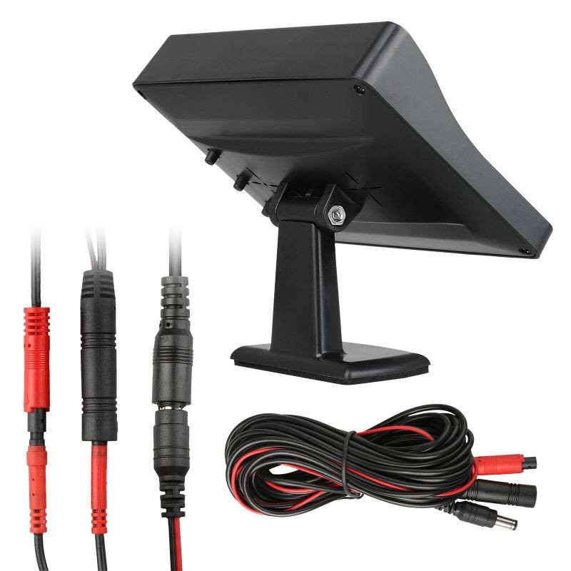 Wireless Car Backup Camera Rear View Parking Kit W/ 4.3" Monitor Night Vision