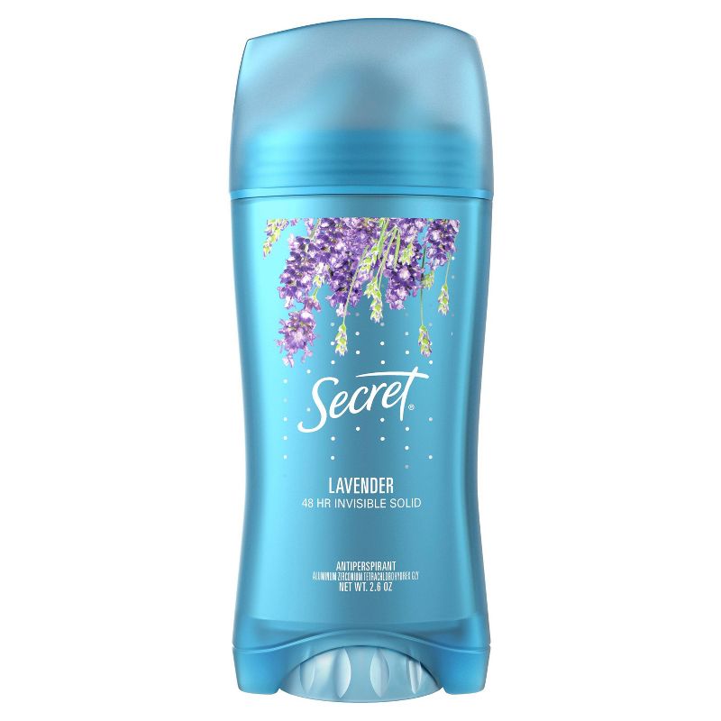 Secret Fresh Lavender Antiperspirant Deodorant Invisible Solid - 2.6oz/3pk