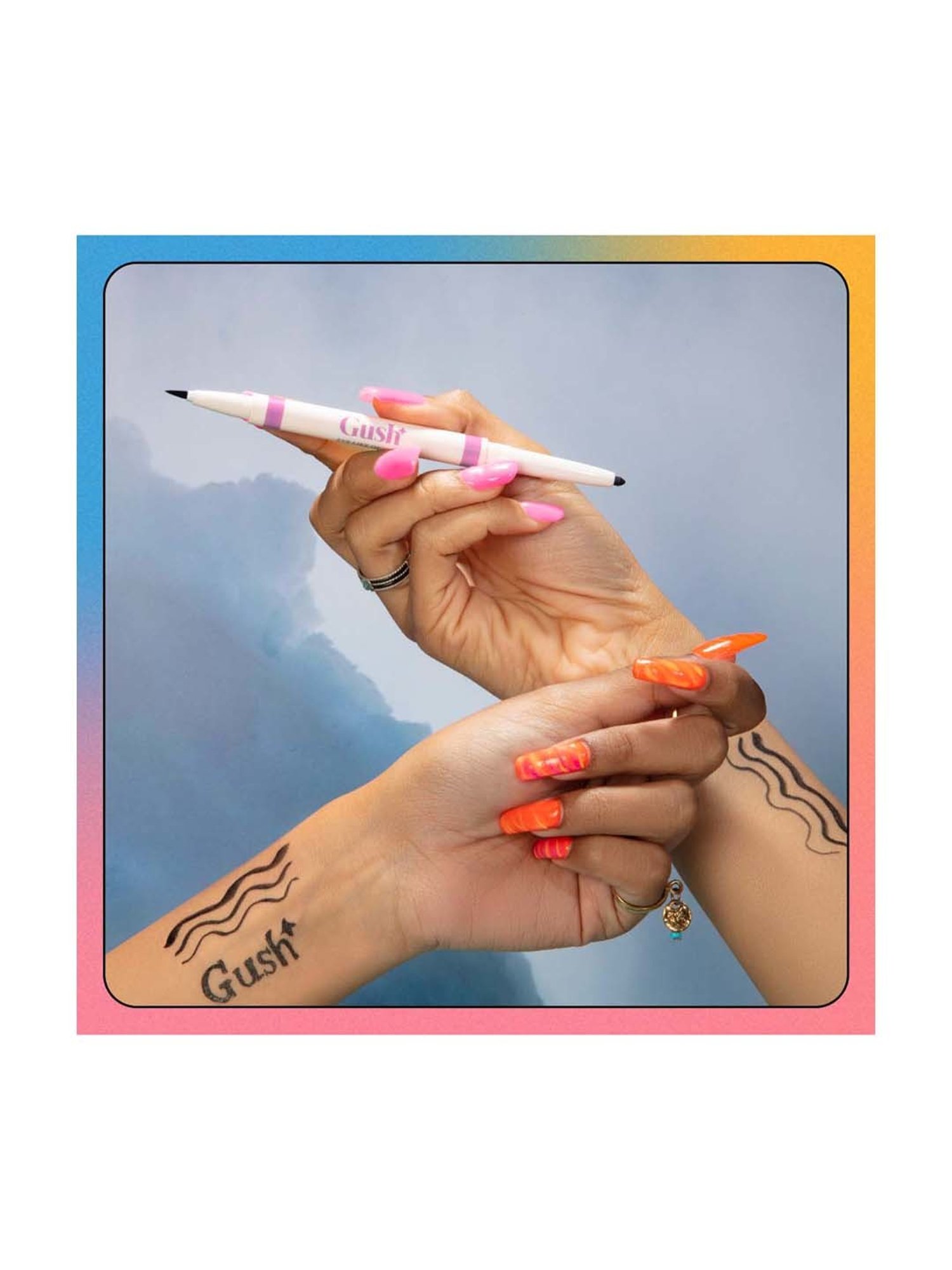 Gush Eye Like Options Black - 0.65 gm