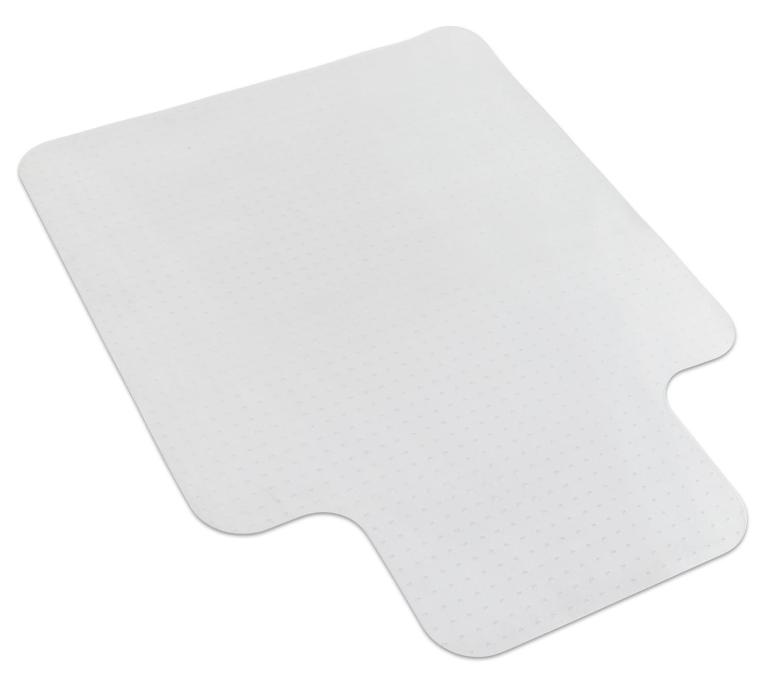 Mount-It! Clear Chair Mat for Carpet | Non-Slip Studded Office Chair Floor Protector | 47 x 35.5 Inches