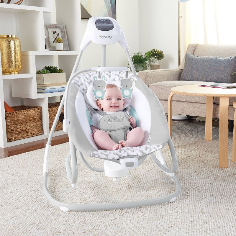 Fisher-Price Deluxe Take-Along Swing & Seat - Falling Leaves