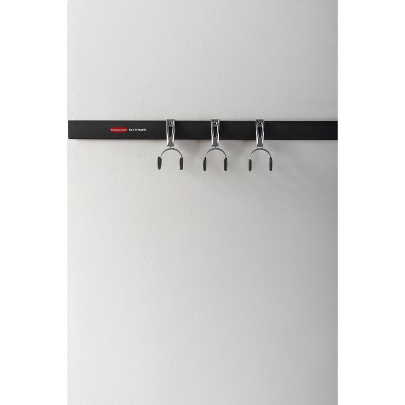 Rubbermaid 3pc FastTrack Garage Storage Wall Mounted Comact Hooks