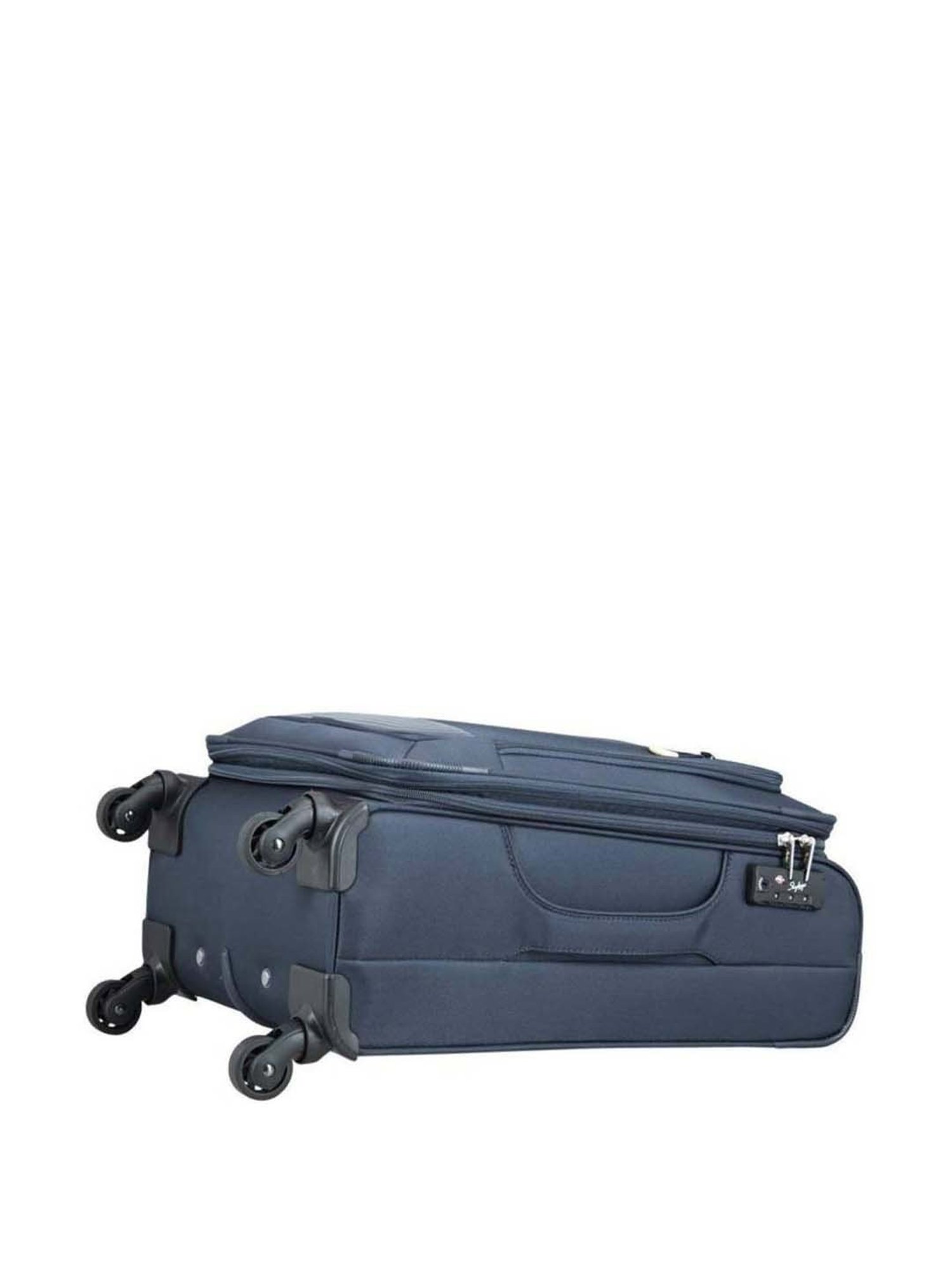 Skybags Quartz Blue Printed Soft Large Trolley Bag - 52 cm