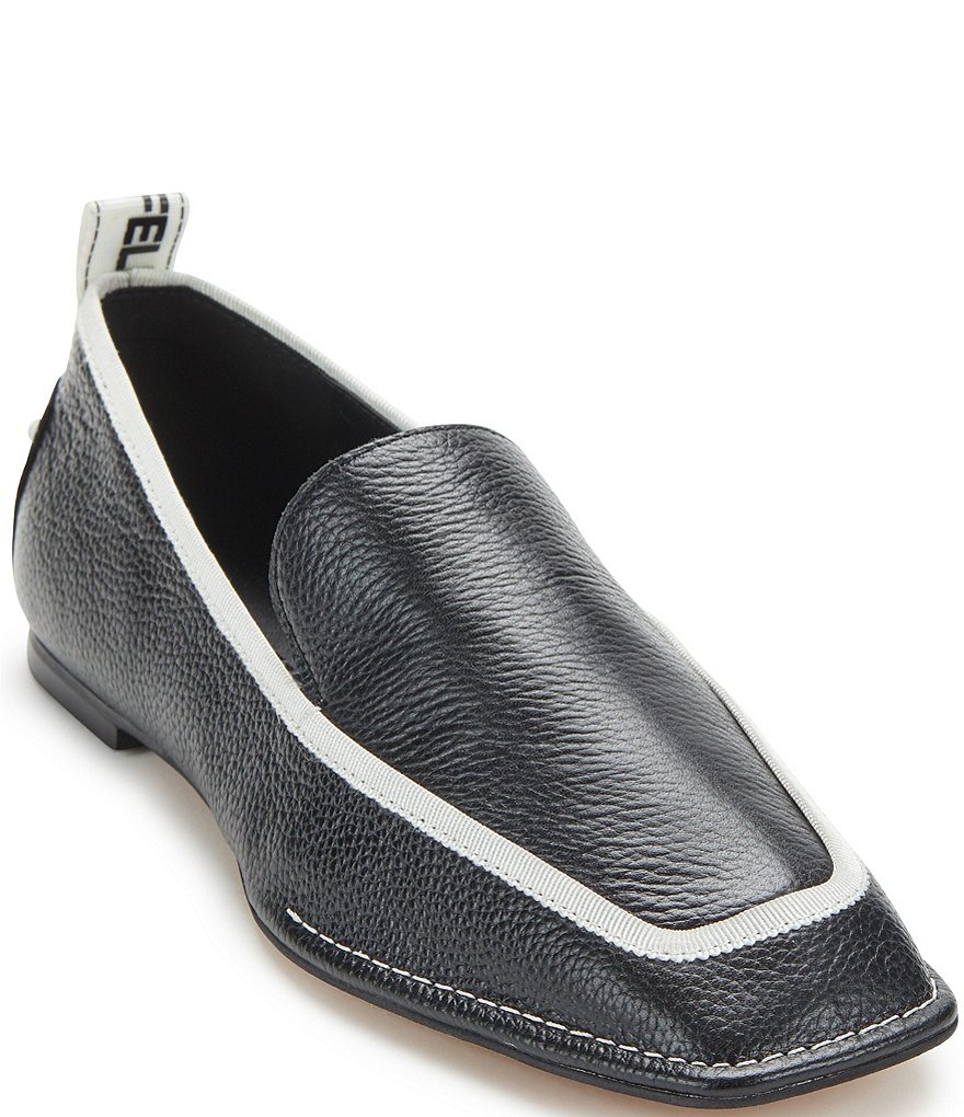 Jack Rogers Blair Pointed Toe Bow Leather Flats