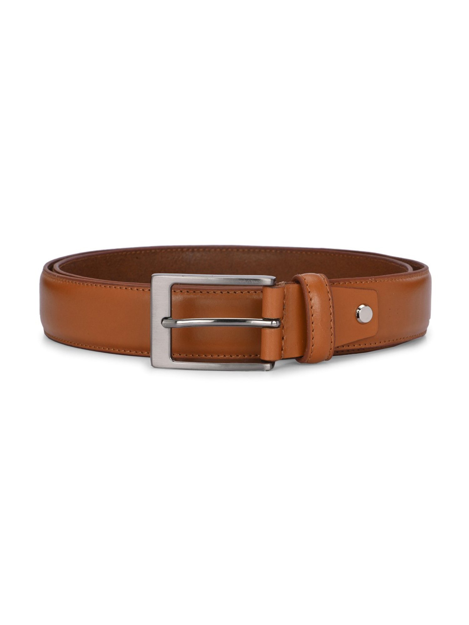 Clog London Tan Leather Formal Belt