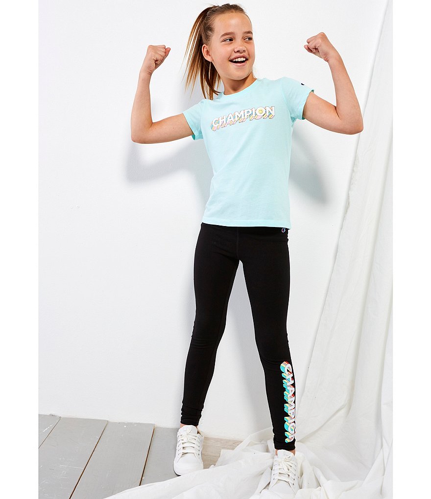 Angie Big Girls 7-14 Stripe Pants