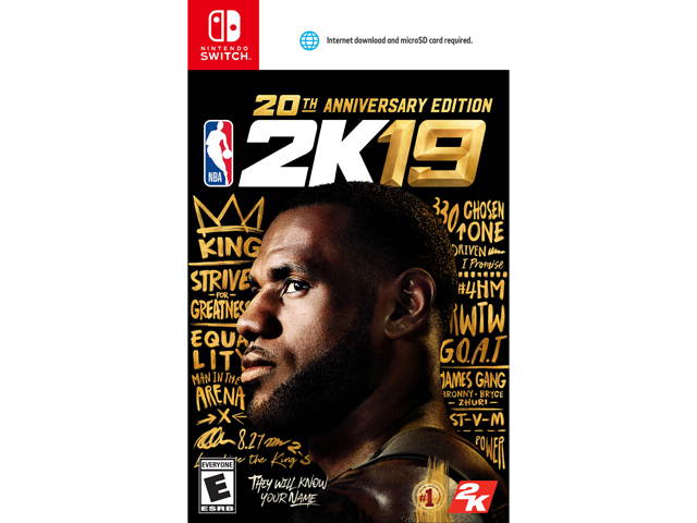 NBA 2K19 20th Anniversary Edition - Nintendo Switch