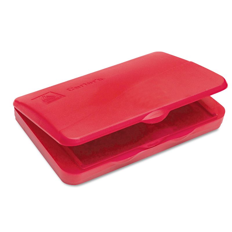 Carter's Felt Stamp Pad 4 1/4 x 2 3/4 Red 21071
