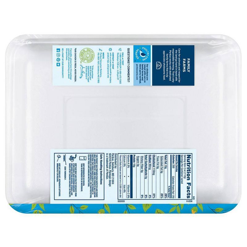 Perdue Bone-In Chicken Thighs - 1.9-2.42 lbs - price per lb