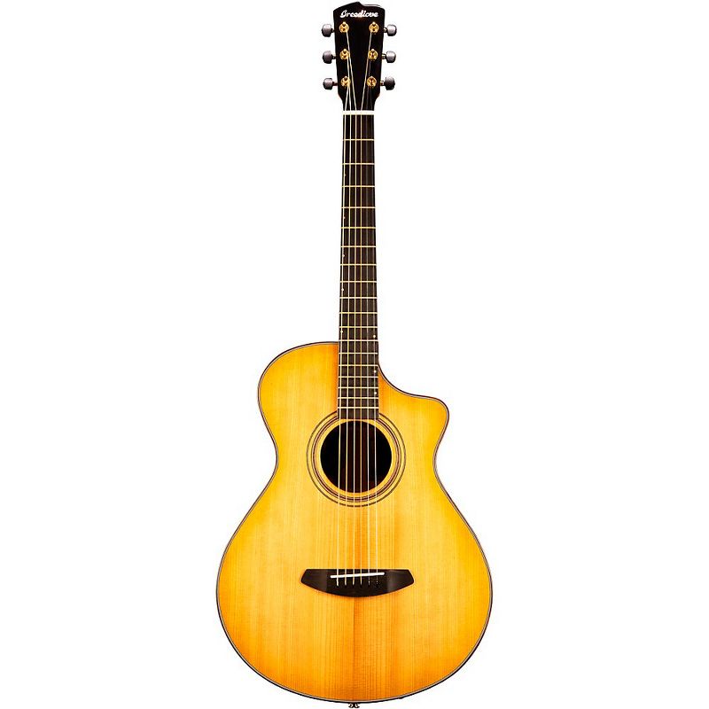 Breedlove Organic Collection Artista Concertina Cutaway CE Acoustic-Electric Guitar Natural Shadow Burst