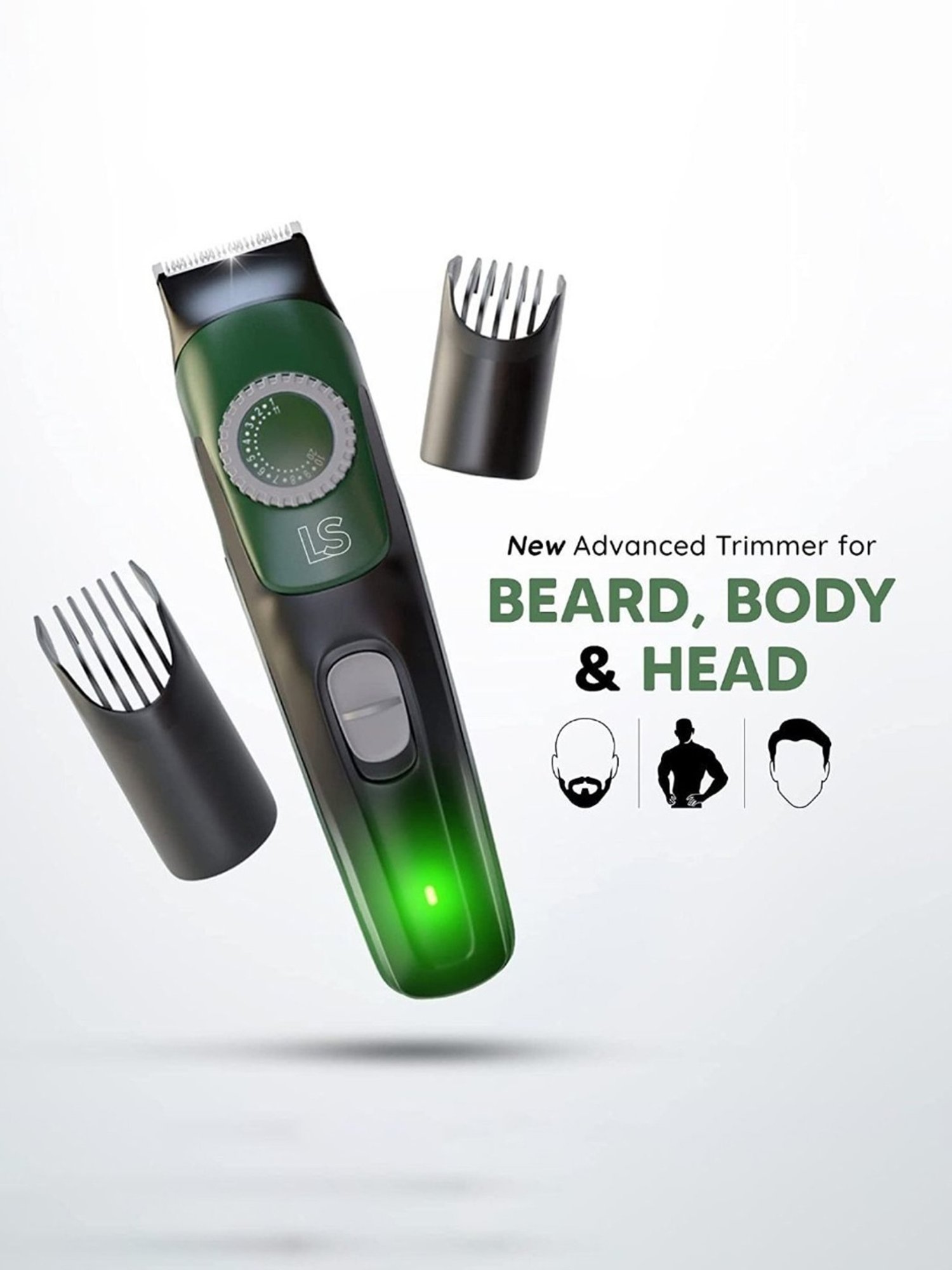LetsShave Trim and Shave Combo for Men (Multicolor)