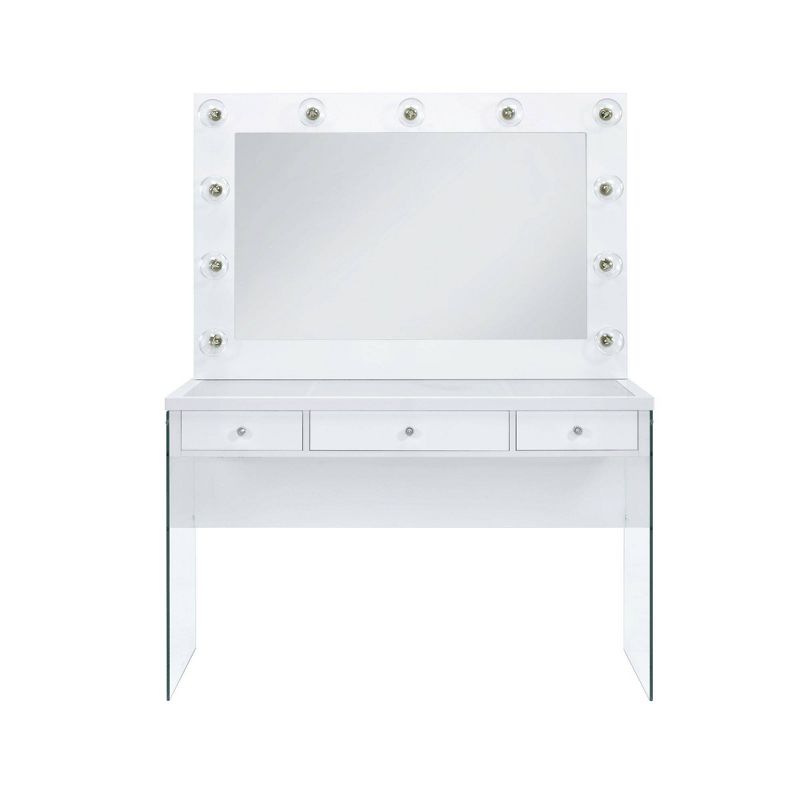 Salisbury Vanity w/Mirror White - Chique