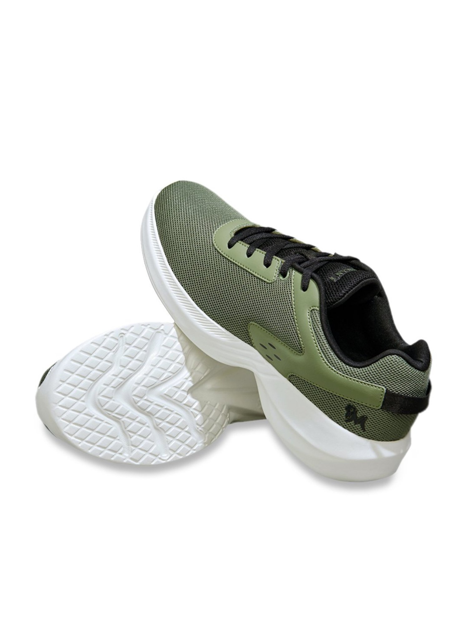 Neemans Men's Olive Running Shoes