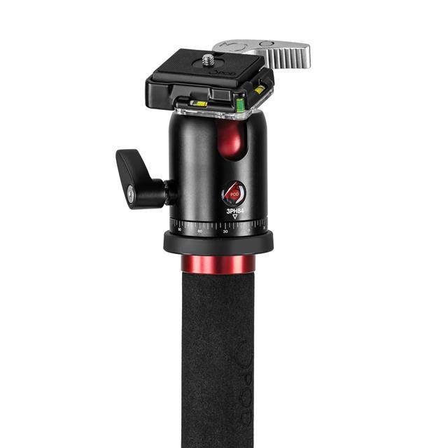 3Pod B4 B Series Single Lever Travel Ball Head (Load Capacity 17.6 lb) #3P-H-B4