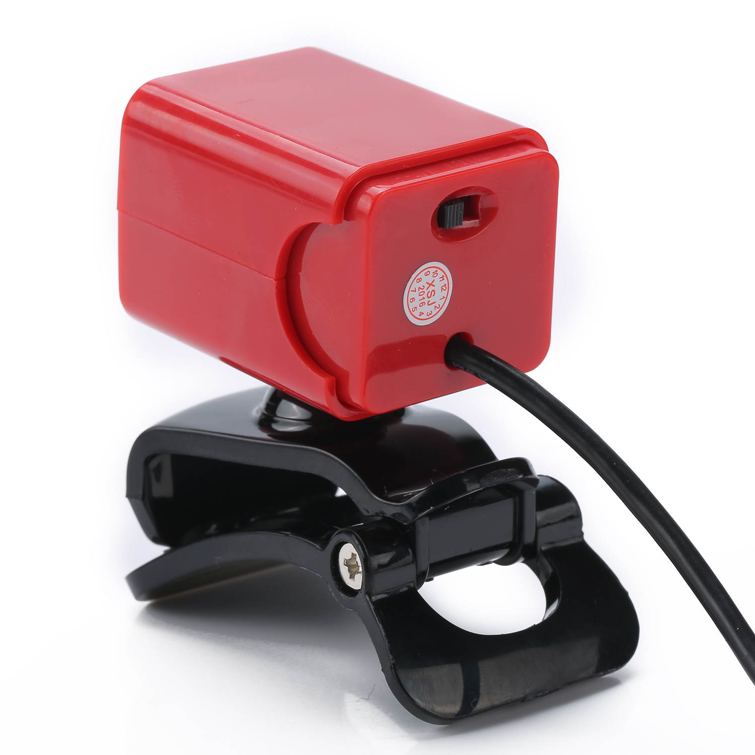 12.0M Pixels HD Night Vision Computer Camera with 10m Sound-absorbing Microphone, Webcam with 4 LED Lights, Can Rotate 360 Degrees Freely, Support Netmeeting, Live Broadcast and Skype etc. (Black)