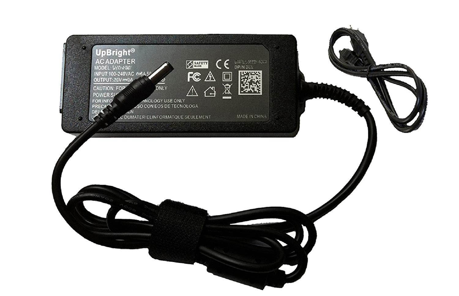 UpBright New Global 24V AC/DC Adapter For Fargo HDP5000 Lamination ID Card Thermal Printer 24VDC 3.3A - 4A 80W - 96W Power Supply Cord Cable PS Charger Mains PSU