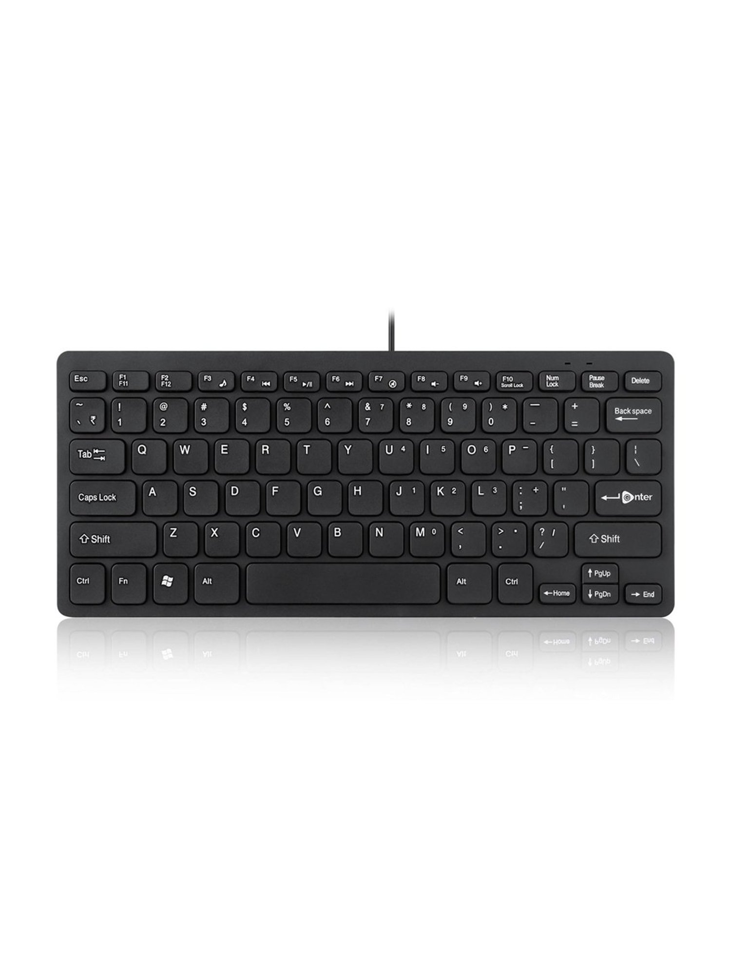 Enter Typist Mini Wired Keyboard + Cursor Wired Optical Mouse Combo Set