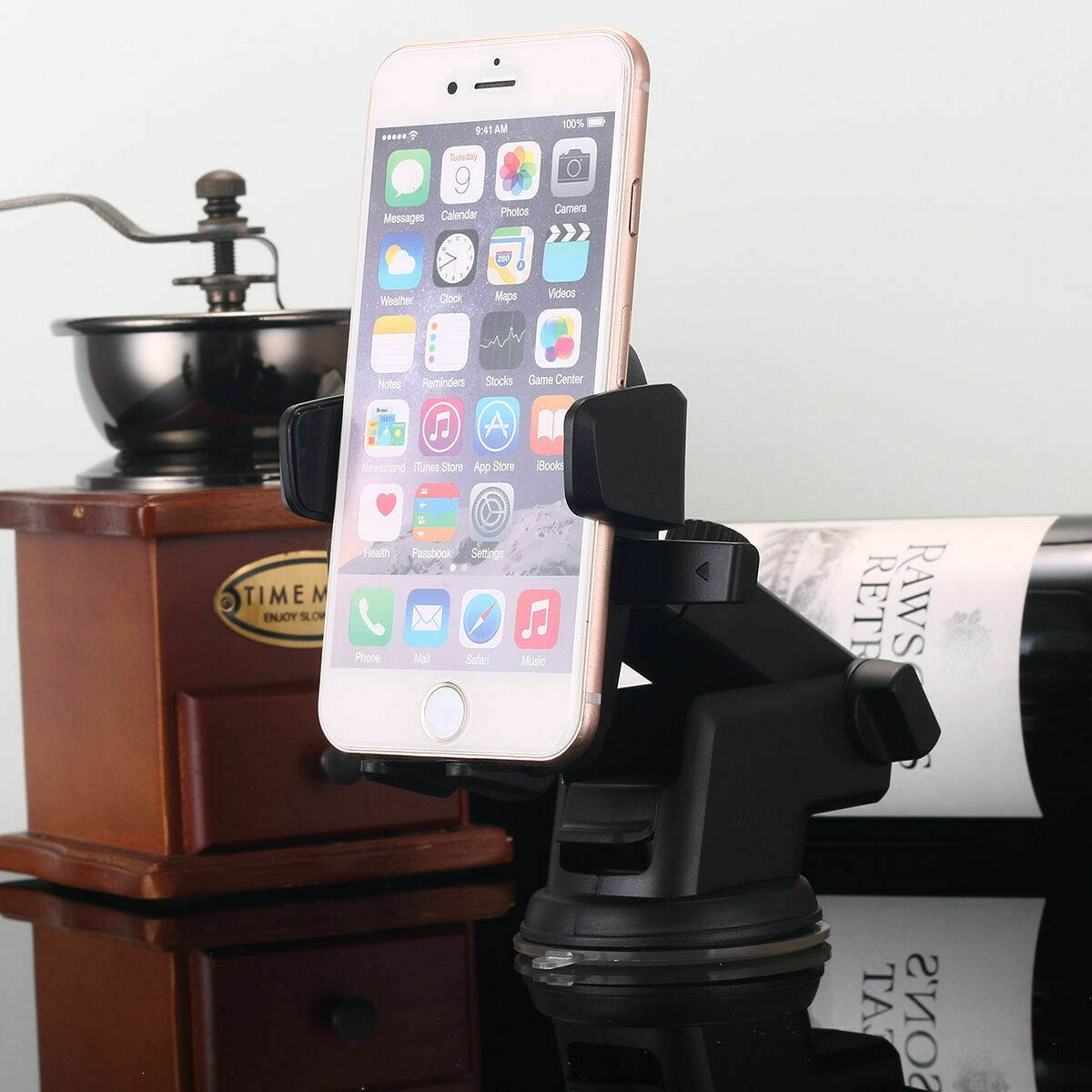 360&deg; Mount Holder Car Windshield Stand For Mobile Cell Phone GPS iPhone