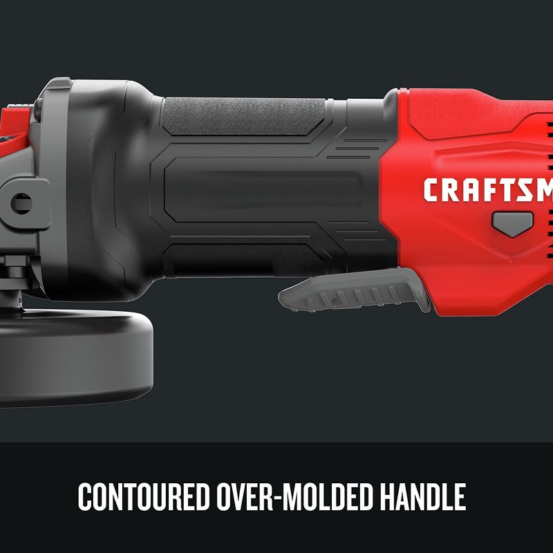 Craftsman CMEG200R 7.5 Amp Brushed 4-1/2 in. Corded Small Angle Grinder