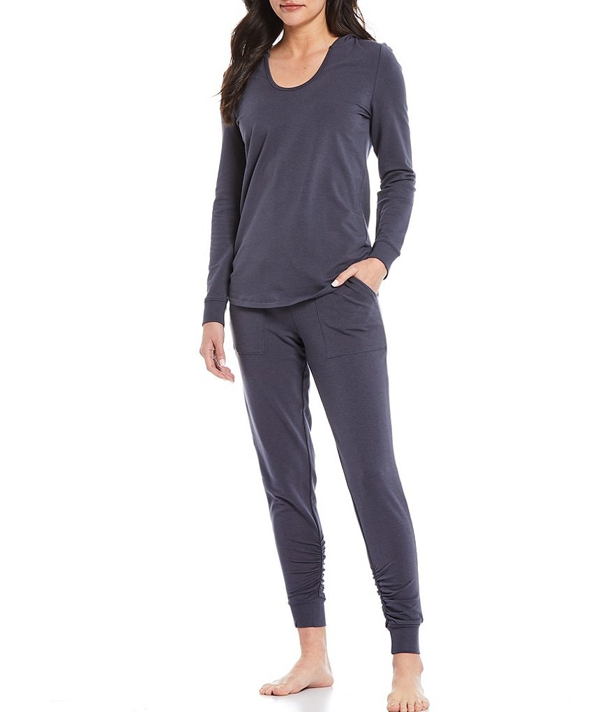Barefoot Dreams Malibu Luxe Brushed Jersey Coordinating Lounge Hoodie