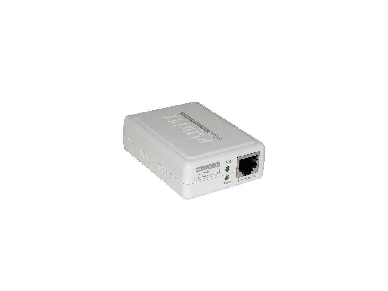 Planet POE-151 IEEE 802.3af Power Over Ethernet Injector (Mid-Span)