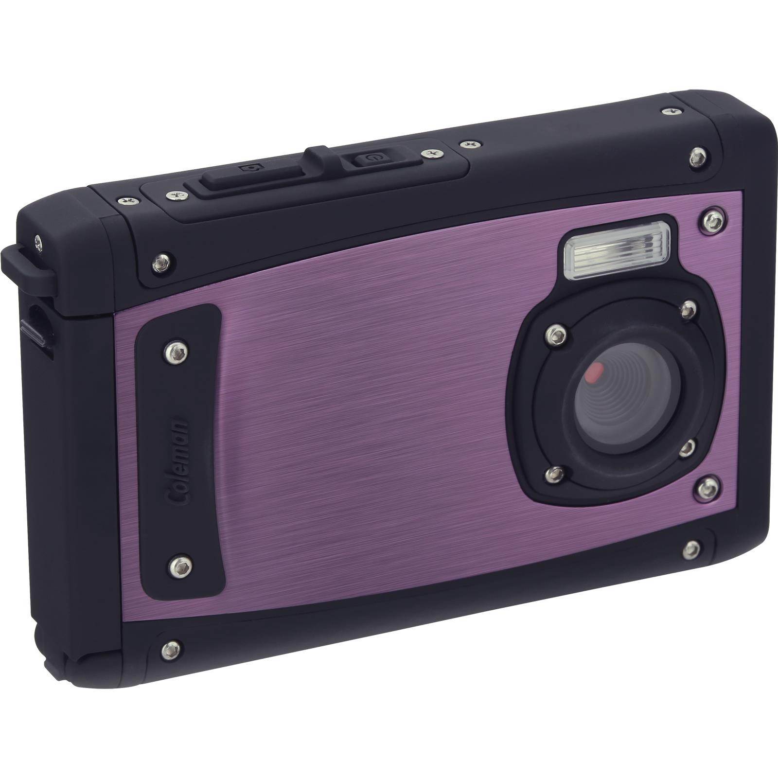 Coleman Venture HD C40WP Shock & Waterproof Digital Camera (Purple)