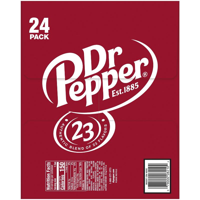 Dr Pepper - 24pk/12 fl oz Cans