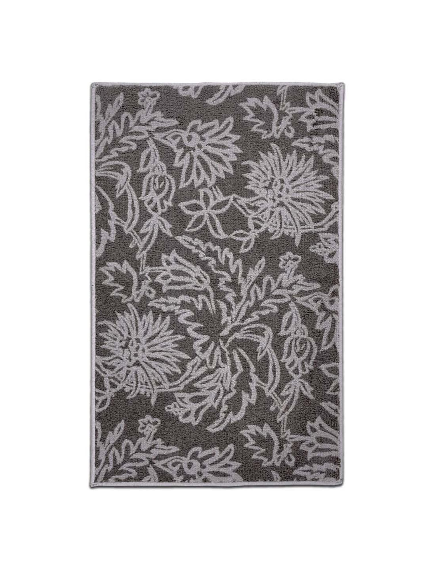 Welspun ETHAN Grey Polyester 1306 GSM Large Foot Mat