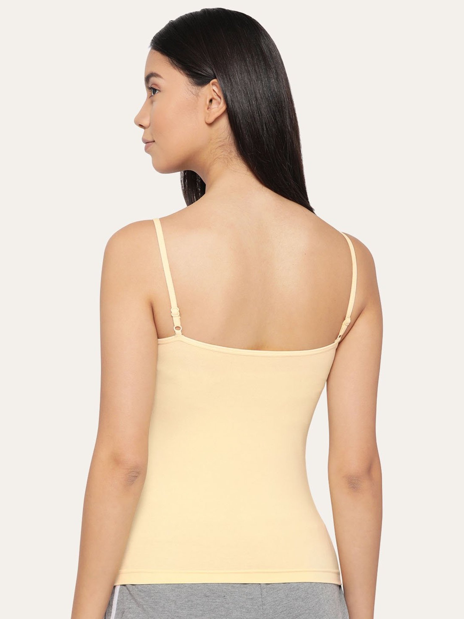 Lady Lyka Yellow Camisole (Pack of 2)