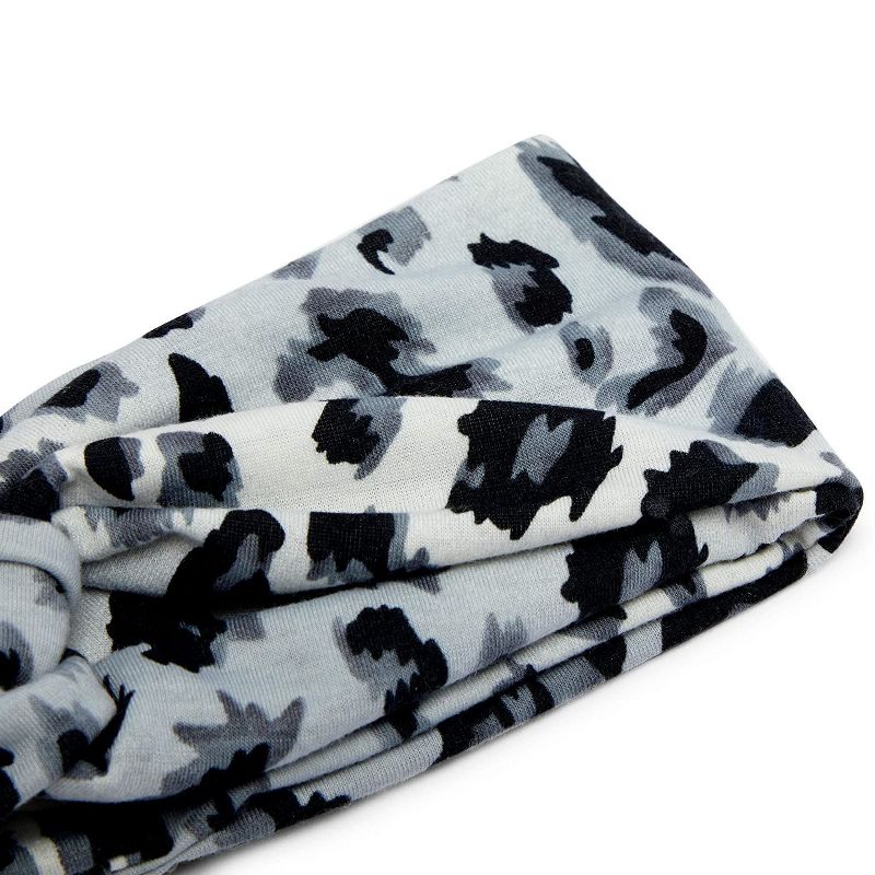 Glamlily 6 Pack Twist Women's Headbands, Girls, Leopard Print Headband, 21 x 3 x 0.5 in