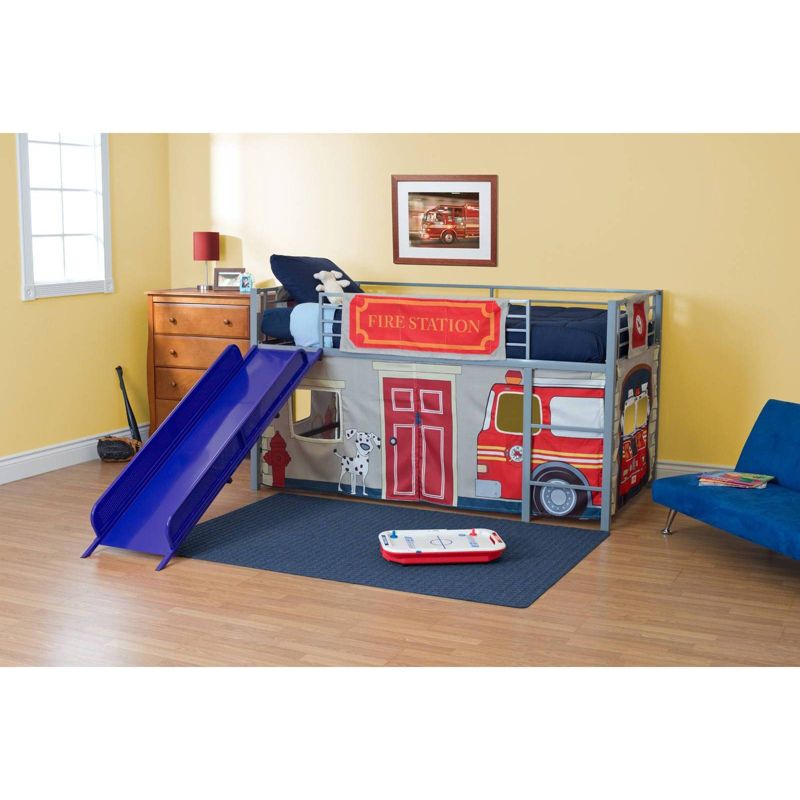 Twin Fire Department Bunk Bed Curtain Set - Dorel Home Products