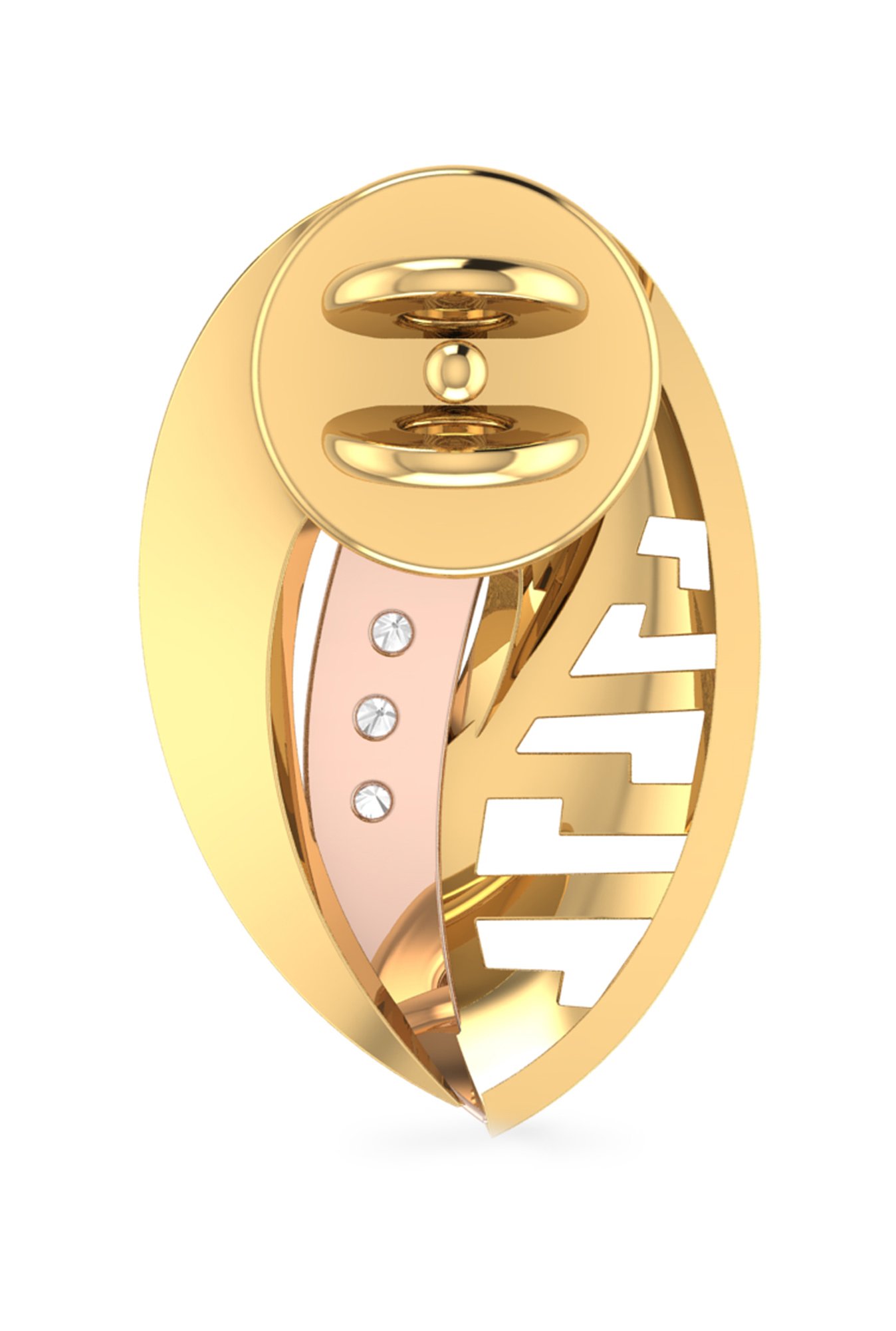 PC Jeweller Keena 22 kt Gold Earrings