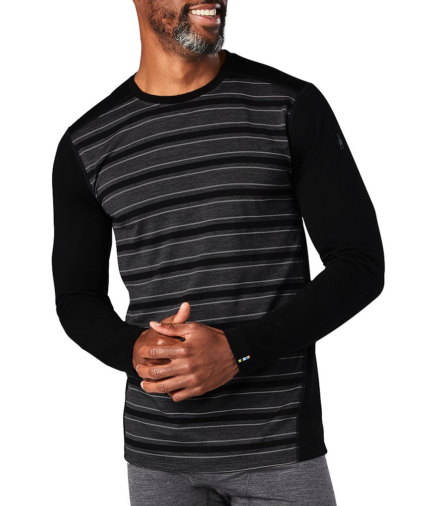 Smartwool Slim-Fit Merino 150 Baselayer Stripe Long-Sleeve Tee