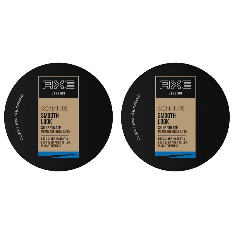 AXE Styling Signature Smooth Look Shine Hair Pomade - 2ct/2.64oz each