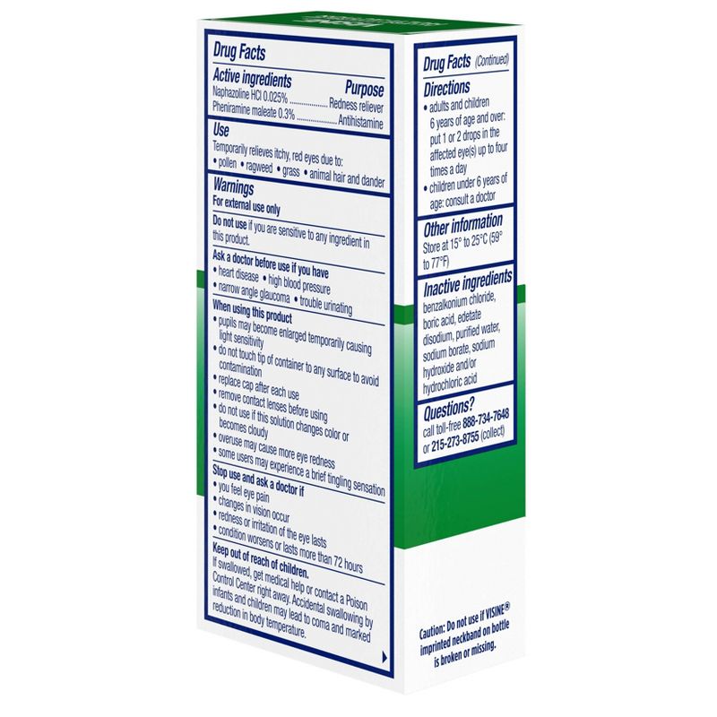 Visine-A Eye Allergy Relief Eye Drops .5-oz.
