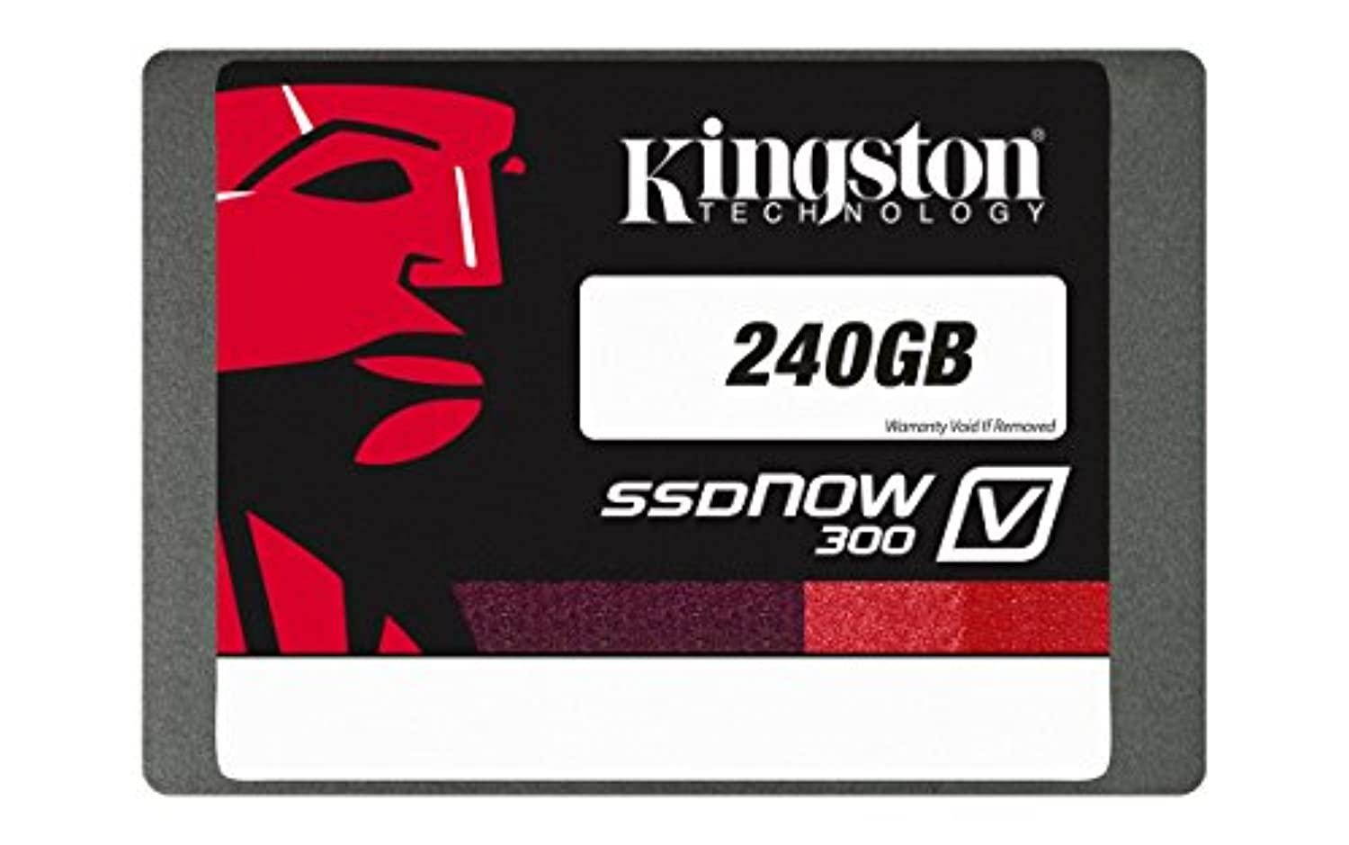 kingston digital 240gb ssdnow v300 sata 3 2.5 7mm height solid state drive sv300s37a/240g