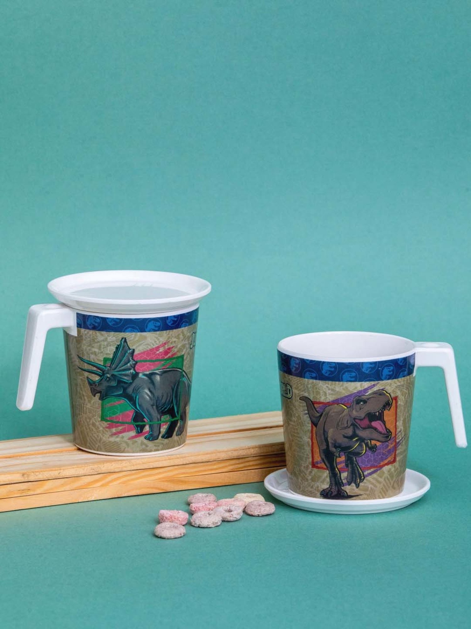 Servewell Jurassic World Melamine Large Laura Mug - Set of 2