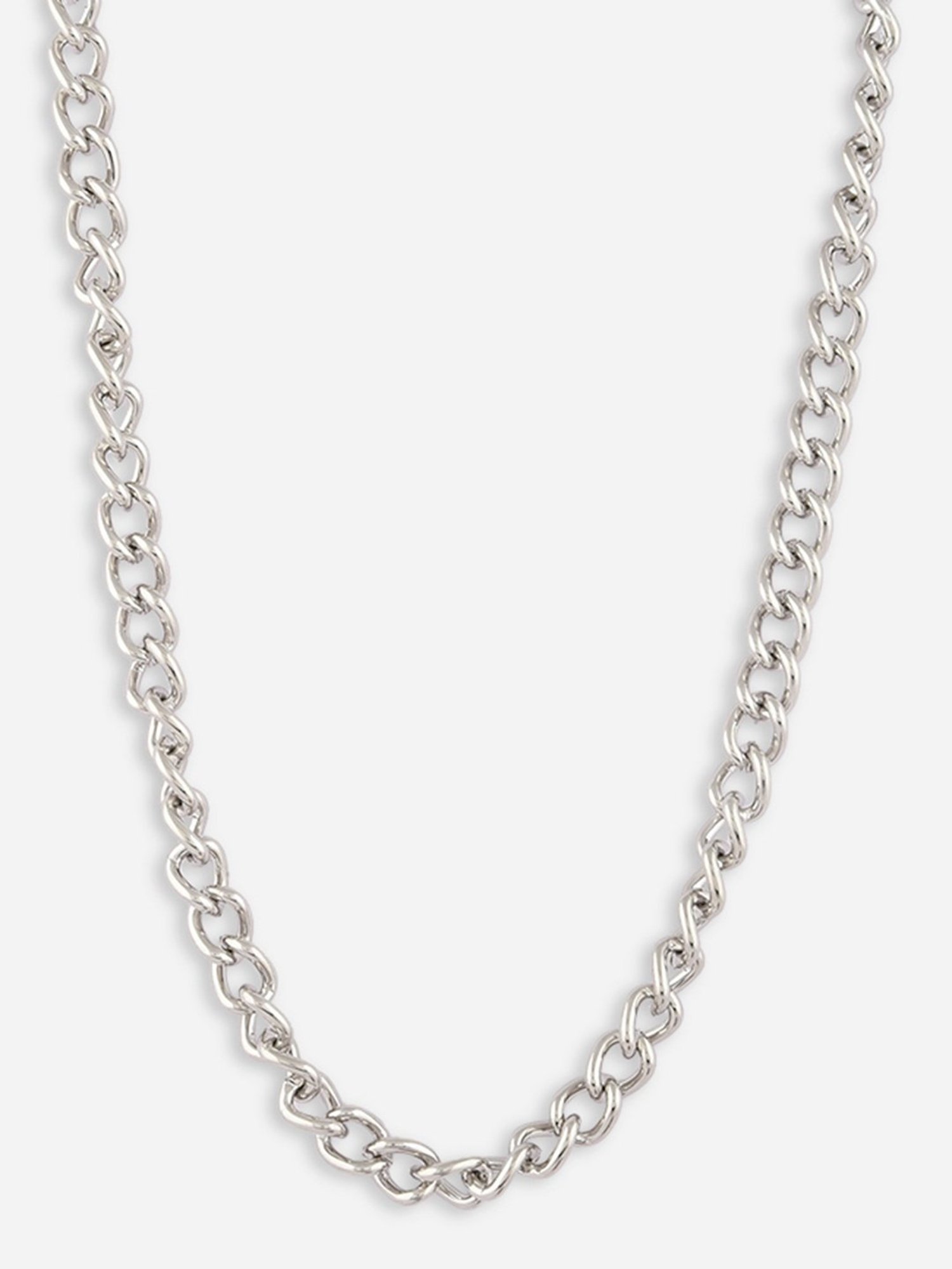 The Bro Code Glamorous Fusion Silver Necklace for Men